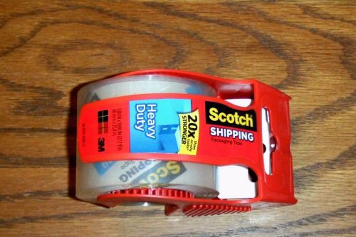 1.88 in.x 27.7 yds 3 Mil 3M Brand Scotch 142L Package Packing TAPE &amp; Dispenser