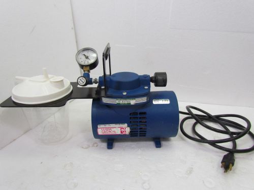 Mada Medical Products 905CA18-911F Vacuum Pump with Regulator &amp; Vacuum Bottle