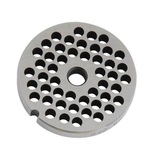 Meat Grinder Plate 1/4&#034; Holes around, for #22 Grinders (Meat Grinder Parts)