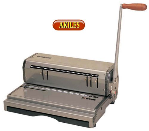 Akiles coilmac-m coil binding machine &amp; punch 13&#034; ( new ) for sale
