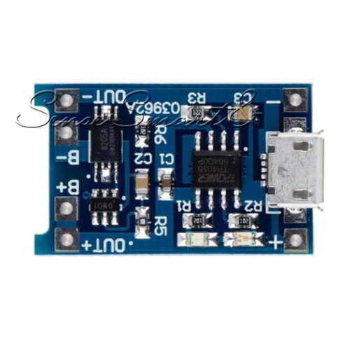 5V 1A Micro USB  18650 Lithium Battery Charging Board Charger Module Protection