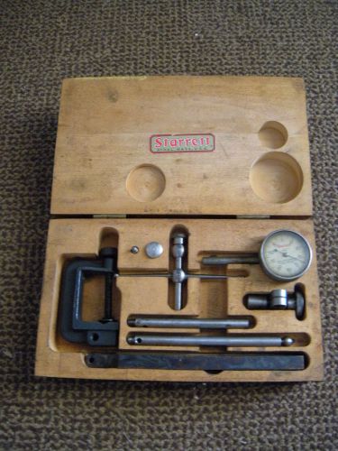 starrett dial indicator set LS STARRETT CO. MACHINIST INDICATOR