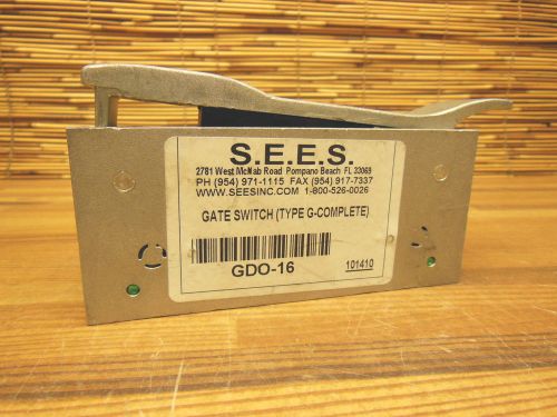 SEES GDO-16 Type G Gate Switch 230VDC 2A