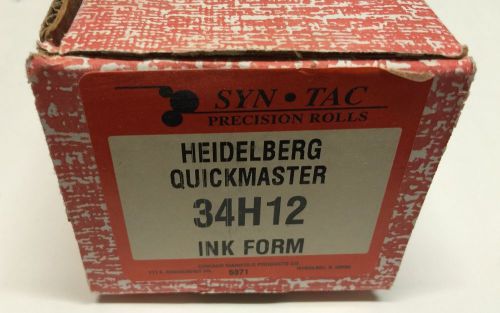 SYN-TAC PRECISION ROLLS 34H12 INK FORM --- HEIDELBERG QUICKMASTER QM46