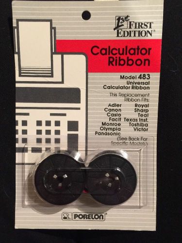 1st First Edition Universal Calculator Ribbon Model 483! Sealed