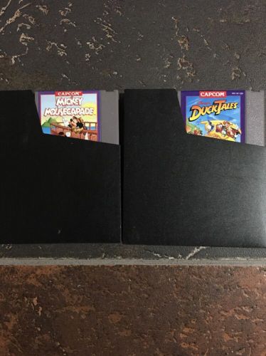 Mickey Mousecapade &amp; Duck Tales NES Game Lot