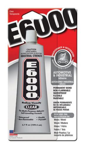 NEW! E-6000 Automotive And Industrial Adhesive 3.7 oz. 230022