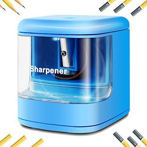SENHAI Electric Pencil Sharpener,USB Charge Drive or Battery-powered Automatic