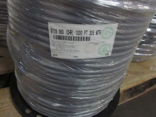 Belden 9728 4 pairs 24 awg multi-pair sielded digital snake cable chrome 1000ft for sale