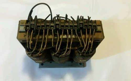 Westinghouse 435A850G01 3 phase  Transformer,  multi voltage taps.