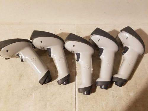 Lot of (5) Honeywell 4600g Handheld Barcode Scanners 4600GSF051CE