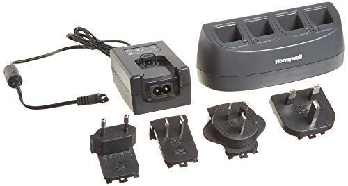 Honeywell MB4-BAT- SCN01NAW0 4-Bay Wall-Mount Battery Charger for Use with Lithi