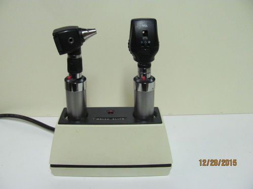 Welch allyn 71110 desktop otoscope/opthalmoscope diagnostic set for sale