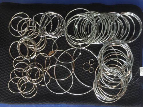 Dealer lot locking rings for retail or shop - organize your strip goods for sale