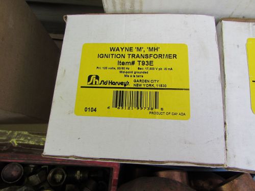 Sid harvey wayne m, hm, t93e ignition transformer, new in box for sale