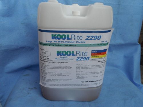 KOOLRite 2290 SOLUBLE OIL COOLANT HAAS FADAL CUTTING FLUID CNC, MILLING, LATHE