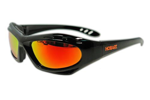 Hobart 770726 shade 5 mirrored lens safety glasses for sale