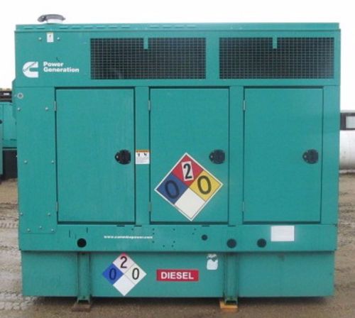 125kw cummins / onan diesel generator / genset - load bank tested - mfg. 2007 for sale