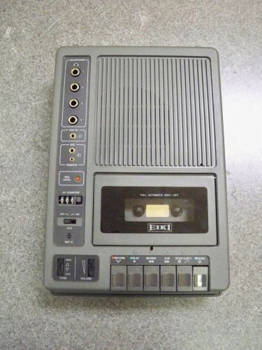 EIKI Model 3279A Cassette Recorder Multiple Headphone Outlets Quantity available