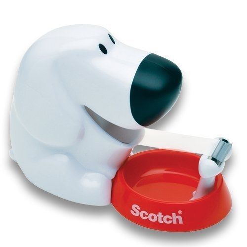 3M Scotch Dog Tape Dispenser with Magic Tape (C31-DOG) (2Pack)
