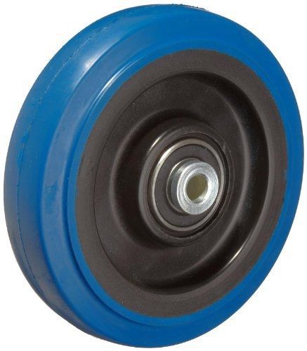 Rwm casters signature premium rubber wheel, precision ball bearing, 250 lbs for sale