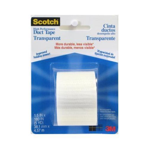 3m Duct Tape High Performance High Performance Transparent High Quality 5 Yd.