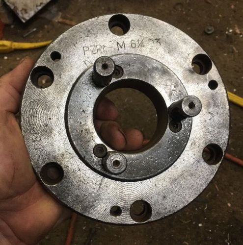 Bison 6 1/4&#034; D1-3 Metal Lathe Chuck Backing Plate Machinist Tool Putnam Buck