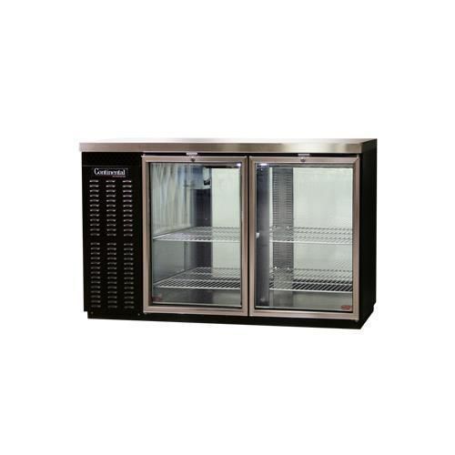 Continental Refrigerator BBC50S-GD-PT Back Bar Cabinet, Refrigerated