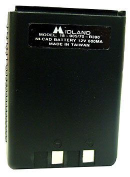 Midland 18005 midland - 12 volt 600 mah 10 cell nicad battery case for handhe... for sale