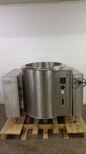 40 gallon market forge steam kettle ft-40gl tilt natural gas 120 volt tested for sale