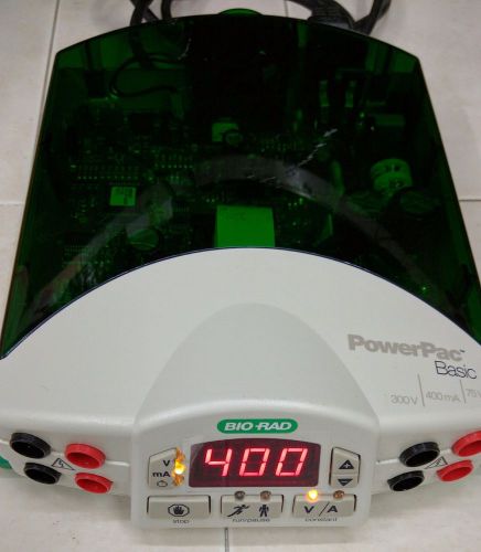 Bio-Rad PowerPac Basic 300V 400mA 75W Electrophoresis Power Supply
