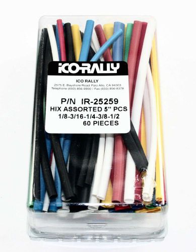 ICO Rally Heat Shrink Tubing Assortment - 60 pieces  ( 20Z006 )