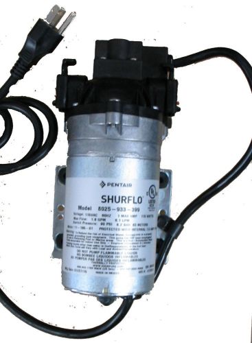 SHURFLO 8025-933-399 REPLACEMENT PUMP 117 PSI 3/8&#034; 115V - BRAND NEW