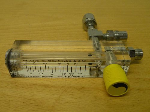 Timeter Instrument Classic O2 Flowmeter Model A-16 100PSIG