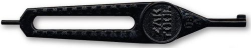 Zak Tool ZT25 Tactical Stealth Black Steel Flat Grip Police Handcuff Key