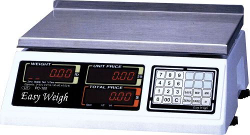 New Fleetwood Food Processing Eq. PC-100-NL Electronic Price Computing Scale