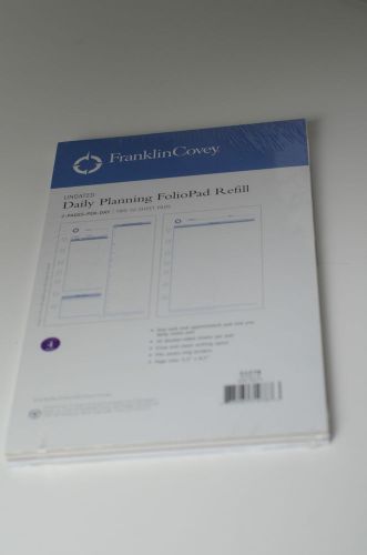 Franklin Covey Refill Undated Daily Planning FolioPad Refill