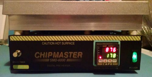 A.P.E. CHIPMASTER SMD-6000 PreHeater / Hot Plate #8100-6000  1600W