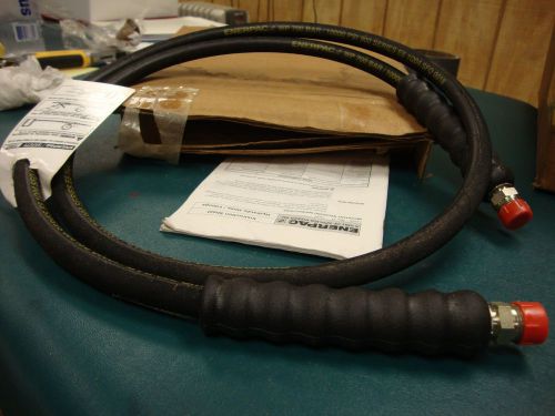 Enerpac h9206 hydraulic hose 6 foot 3/8&#034;npt 1/4&#034; hose id. new for sale