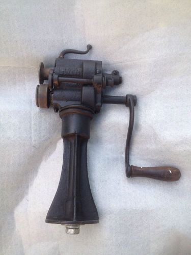 Antique peck stow &amp; wilcox bead roller tin crimper with base  stove pipe for sale