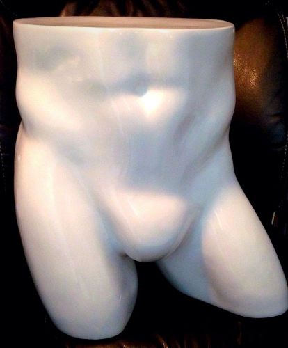 Male mannequin form econoco fiberglass athletic butt medium swimwear / shorts for sale