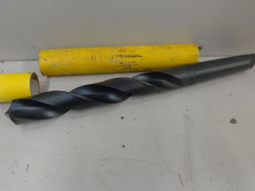Nos morse 1-21/64&#034; taper shank drill bit 4mt shank   stk 8946 for sale