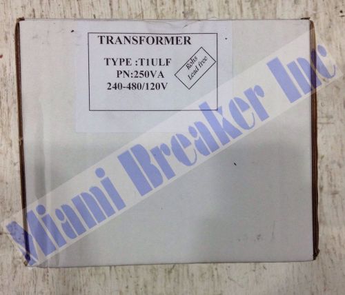 T1UL/T1ULF Tecnomatic 250VA 240/480/120V Transformer