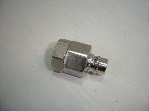 SNAP-TITE SVHN-8 316 SS 1/2&#034; QUICK CONNECT PLUG NNB