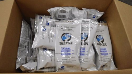 Lot of 22 uraseal ck200bs shake n seal 2-6 pair buried service wire splicing kit for sale