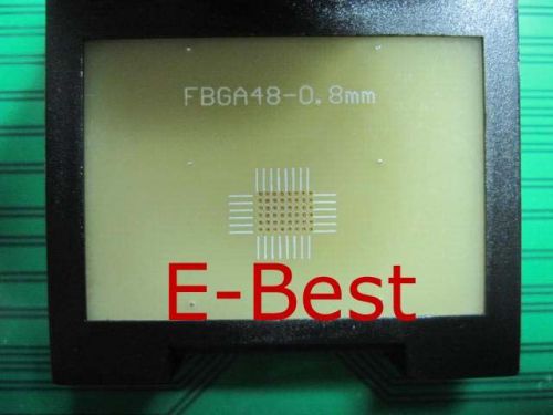 Fbga48 bga48 socket adapter for up818 up-818 up828 up-828 programmer up&amp;up for sale