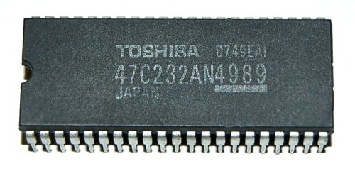 Toshiba 47C232AN4989 IC Micro Processor Vintage Discontinued Component Part