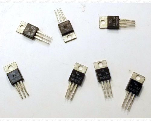 7806CD 7806 6 Volt Voltage Regulator IC Chips Lot Of 7