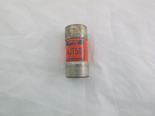 Gould shawmut ajt50 amp-trap time delay fuse 50a 600vac *60 day warranty* for sale