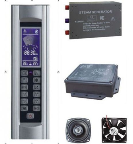 KL-823C Steam Room Controller (Wet Steaming)110V/220V +3KW Generator+Fan+speaker